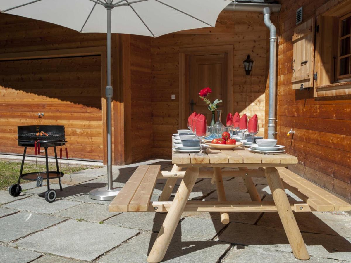 Chalet Le Chapeau La Tzoumaz Esterno foto