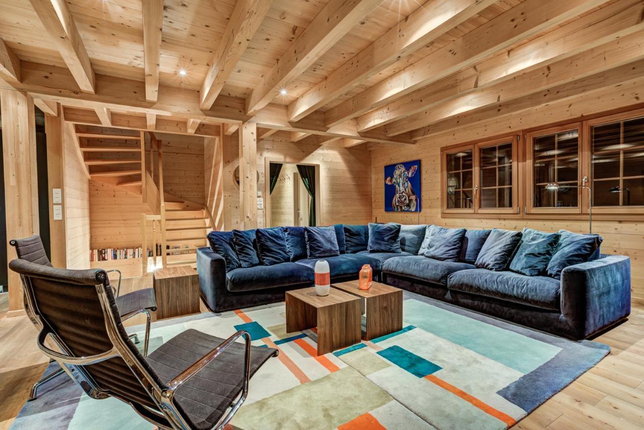 Chalet Le Chapeau La Tzoumaz Esterno foto