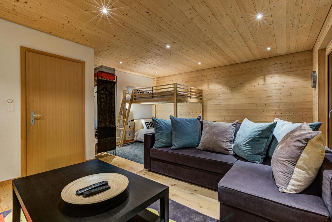 Chalet Le Chapeau La Tzoumaz Esterno foto